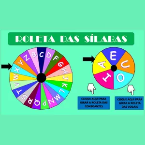Imagem de capa para o Curso online JOGO ROLETA DAS SÍLABAS SIMPLES