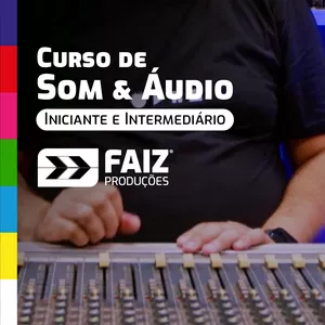 Imagem de capa para o Curso online Curso de Som &amp; Áudio