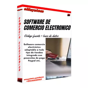 Imagen de portada para Curso online Software de comercio electrónico 
