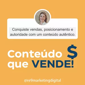 Imagem de capa para o Curso online Conteúdo que vende!
