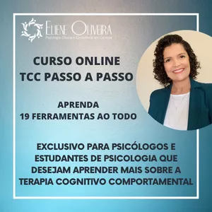 Imagem do curso TERAPIA COGNITIVO COMPORTAMENTAL PASSO A PASSO
