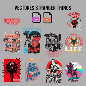 Imagen de portada para Curso online Stranger Things Vectores x10