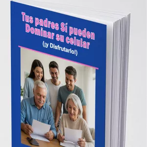 Imagen de portada para Ebook La Guía que tus padres Necesitaban para entender su Celular (¡Y sin pedir ayuda!)