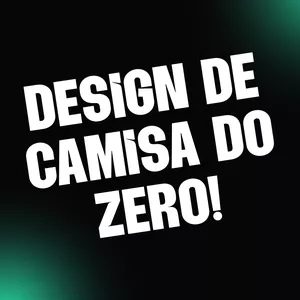 Imagem de capa para o Curso online Design de camisa do zero! Hyze Design