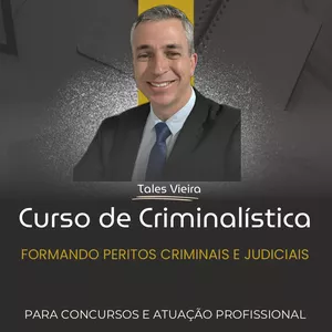 Imagem de capa para o Curso online Criminalística: formando Peritos Criminais e Judiciais