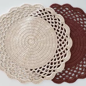 Imagem de capa para o Curso online SOUSPLAT DE CROCHÊ - PASSO A PASSO 