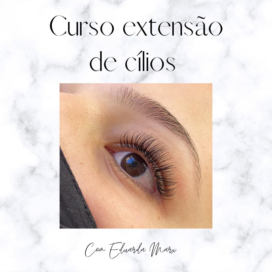 Imagem de Curso de Alongamento de Cílios Método Clássico  criado por Eduarda Estrela na hotmart
