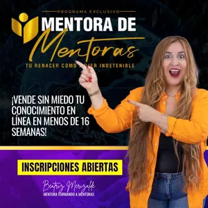 Imagen de portada para Curso online 🥉Programa Exclusivo Mentora de Mentoras