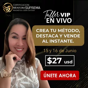 Imagen de portada para Curso online Taller Vip: CREA TU PROPIO MÉTODO