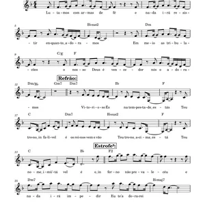 Imagem de capa para o Ebook Vitorioso És - Gabriel Guedes - CIFRA LETRA E MELODIA