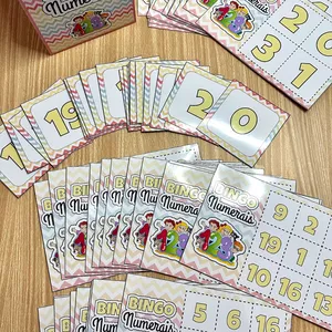 Imagem de capa para o Ebook 🩵Bingo dos numerais 🩵