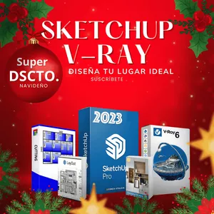 Imagen de portada para Curso online "De Principiante a Experto: Diseña y Renderiza en 3D con SketchUp y V-Ray"