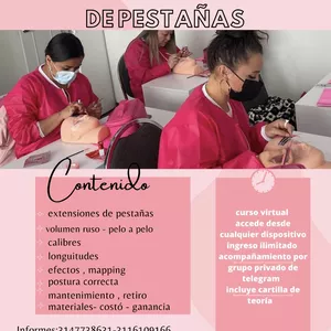 Imagen de portada para Curso online curso de extensiones de pestañas 