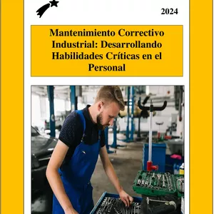 Imagen de portada para Ebook Mantenimiento Correctivo Industrial: Desarrollando Habilidades Críticas en el Personal