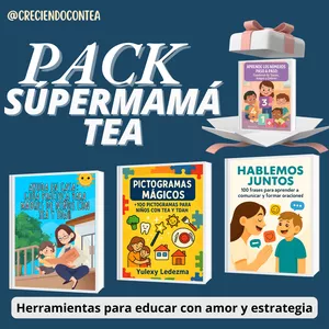 Imagen de portada para Ebook Pack Súpermamá TEA: Herramientas para Educar con Amor y Estrategia