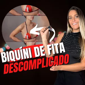 Biquíni de Fita Descomplicado por GLOW