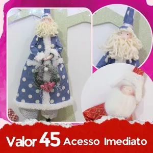 Imagem de capa para o Curso online 20ª Vídeo Aula Natal de Pano 