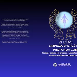 Imagen de portada para Ebook 21 Días de Limpieza Energética Profunda