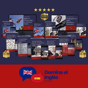 Imagen de portada para Ebook Dominando Inglés desde Cero: Estructura Gramatical y Práctica Intensiva