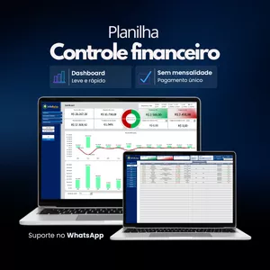 Imagem do curso Planilha de Controle Financeiro │RECEITAS E DESPESAS
