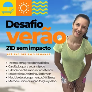 Imagem de capa para o Curso online Desafio Verão 21D Sem Impacto