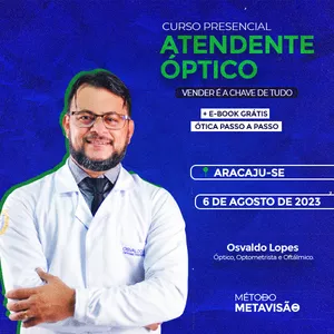 Imagem de capa para o Evento presencial Curso Prático: Atendente Óptico 