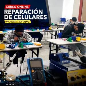 Imagen de portada para Curso online CURSO DE REPARACION DE CELULARES 
