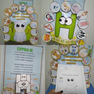 Imagem de capa para o Ebook kit letra H