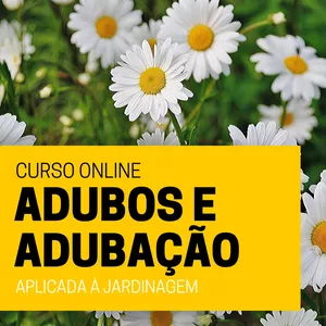 Imagem de capa para o Curso online Curso Online: ADUBOS E ADUBAÇÃO APLICADA À JARDINAGEM