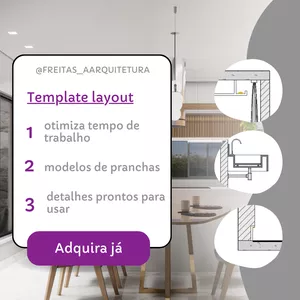 Imagem de capa para o Curso online Template Layout - FreitasArq