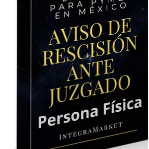 Imagen de portada para Ebook Aviso de Rescisión Persona Física