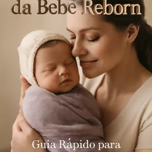Imagem de capa para o Ebook Como cuidar do seu bebê reborn