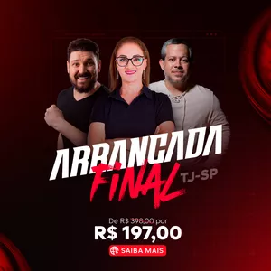 Imagem do curso Arrancada Final TJ-SP | Língua Portuguesa + Raciocínio Lógico + Matemática + Informática