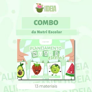 Imagem de capa para o Ebook Combo - Planejamento da Nutri Escolar