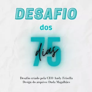 Imagem principal do produto DESAFIO DOS 75 DIAS - vida saudável