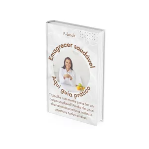 Imagem de capa para o Ebook Emagrecer saudável 