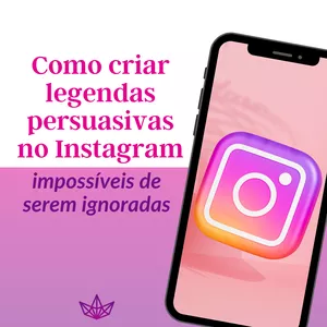 Imagem do curso Como criar legendas persuasivas no Instagram