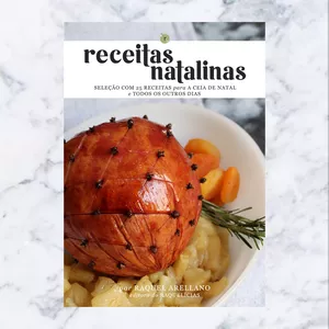 Imagem de capa para o Ebook eBook "Receitas Natalinas" - por Raquel Arellano (Raquelícias)