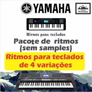 Imagem de capa para o Curso online Pacote de ritmos para teclados Yamaha (sem samples)