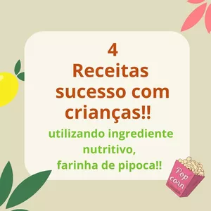 Imagem de capa para o Ebook Receitas infantis