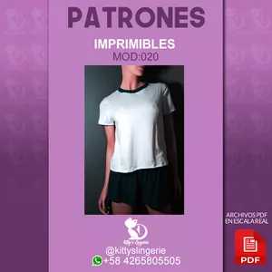 Imagen de portada para Ebook MOLDE PIJAMA DE DAMA EN PDF