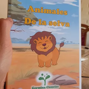 Imagen de portada para Ebook Animales de la selva para niños: Libro pop up
