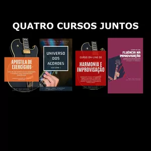 Imagem do curso CURSO COMPLETO DE HARMONIA E IMPROVISAÇÃO COMBO COM QUATRO CURSOS