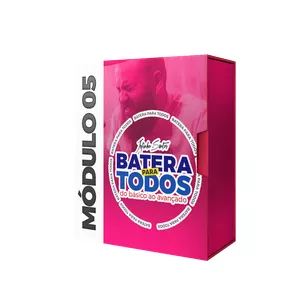 Imagem do curso CURSO BATERIA PARA TODOS - MÓDULO 05 - JEFINHO SANTOS