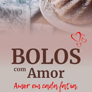 Imagem de capa para o Ebook Bolos com Amor - O Guia Definitivo de Bolos Incríveis para Surpreender e Encantar