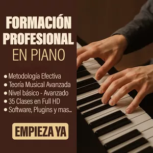 Imagen de portada para Curso online Formación Profesional en Piano