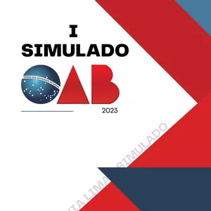 Imagem de capa para o Ebook I Simulado inédito Exame de Ordem