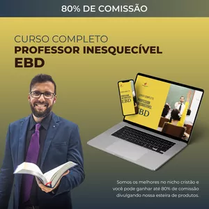 Imagem do curso Curso Professor Inesquecível EBD
