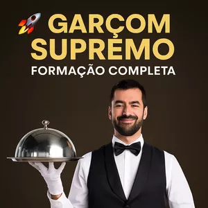 Imagem do curso Garçom Supremo – Formação Completa 