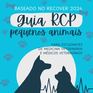 Imagem de capa para o Ebook Guia RCP em Pequenos Animais